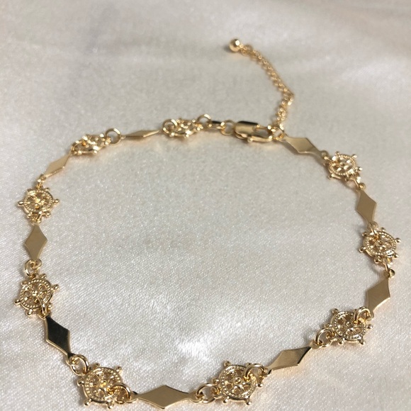 18k Gold Filled Anklet - Picture 8 of 10